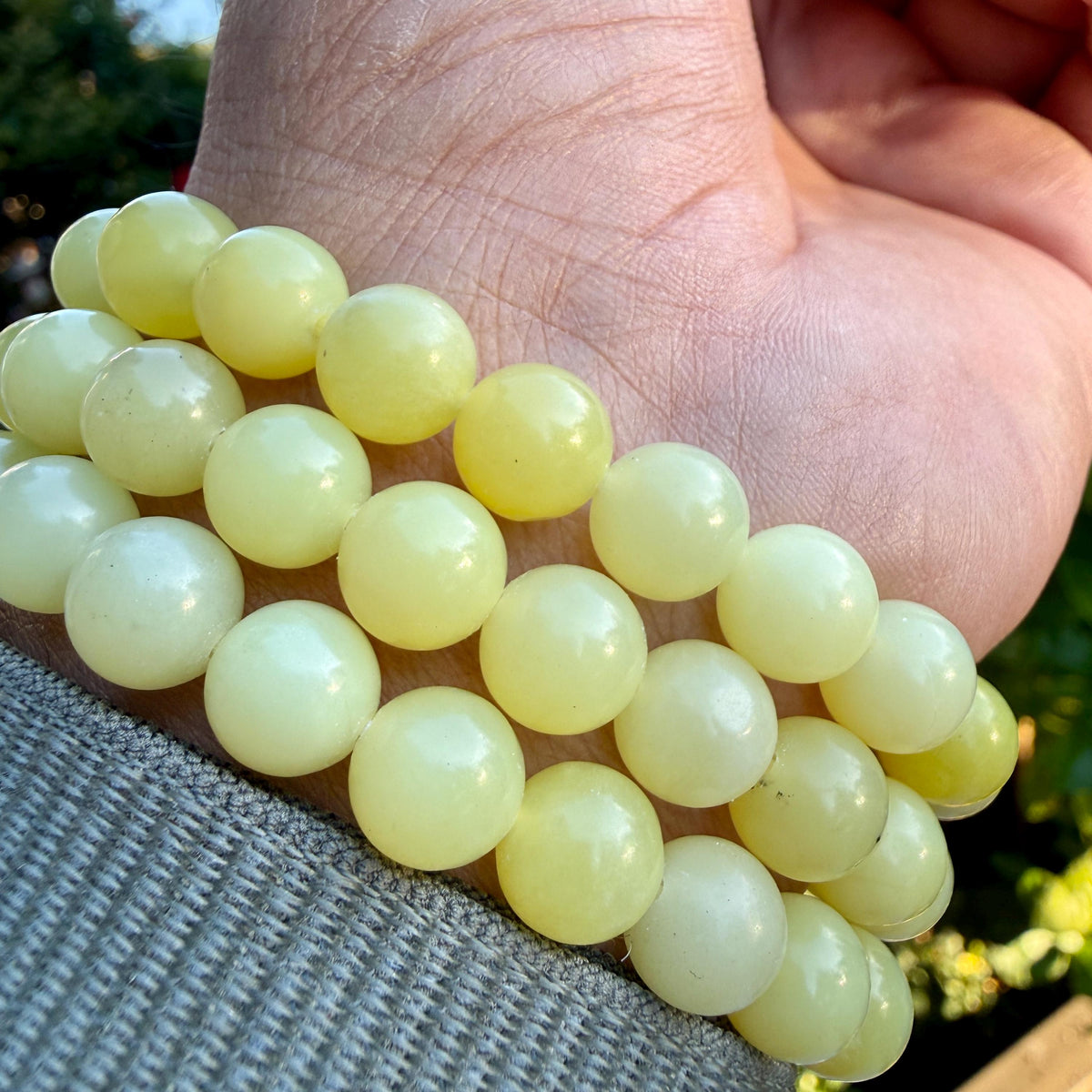Lemon Jade Bracelet — Abundance & Joy