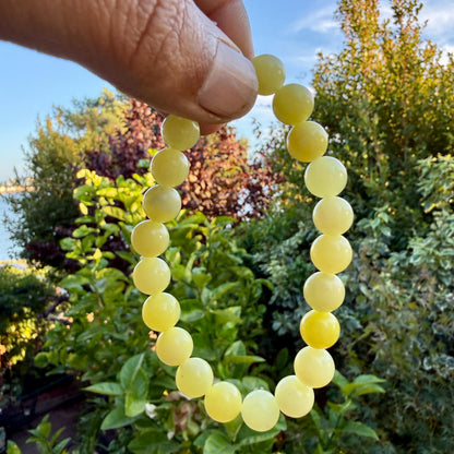 Lemon Jade Bracelet — Abundance & Joy