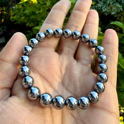 AAA Terahertz Bracelet – Silver Terahertz Stone Bracelet | Tera Hertz Jewelry