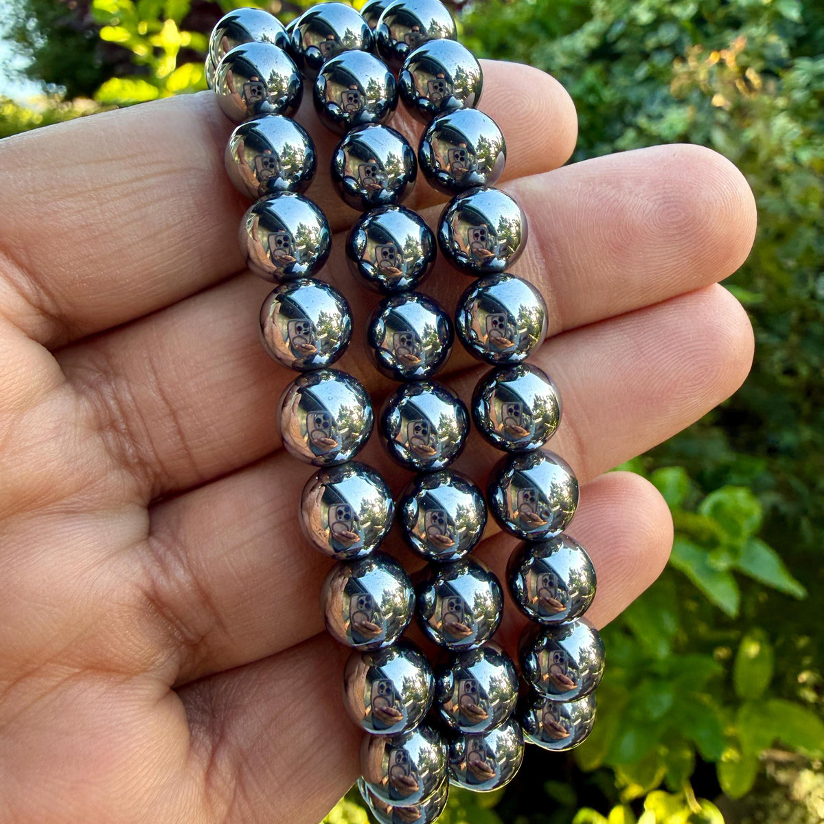 AAA Terahertz Bracelet – Silver Terahertz Stone Bracelet | Tera Hertz Jewelry