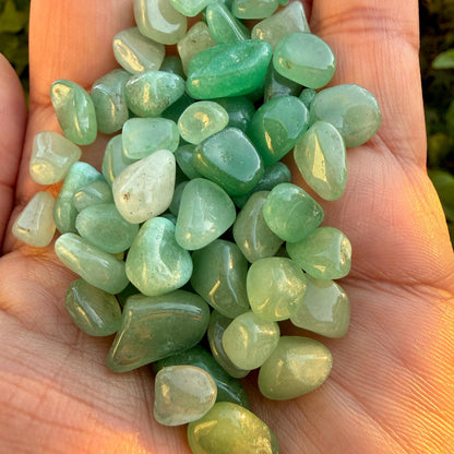 Green Aventurine Chips – Chipped Green Aventurine | Natural Green Aventurine Stone Chips | Raw Green Aventurine Chips