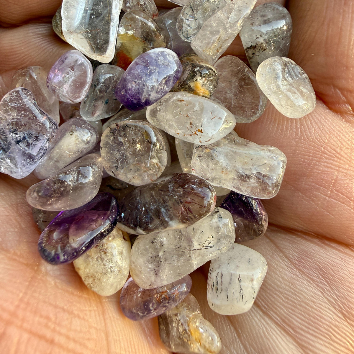 Super Seven Chips – Super 7 Chips | Chipped Super Seven | Natural Super Seven Stone Chips | Raw Super Seven Chips | Rough Super Seven Chips