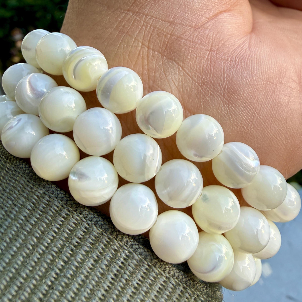 Mother of Pearl Bracelet — Gentle Glow