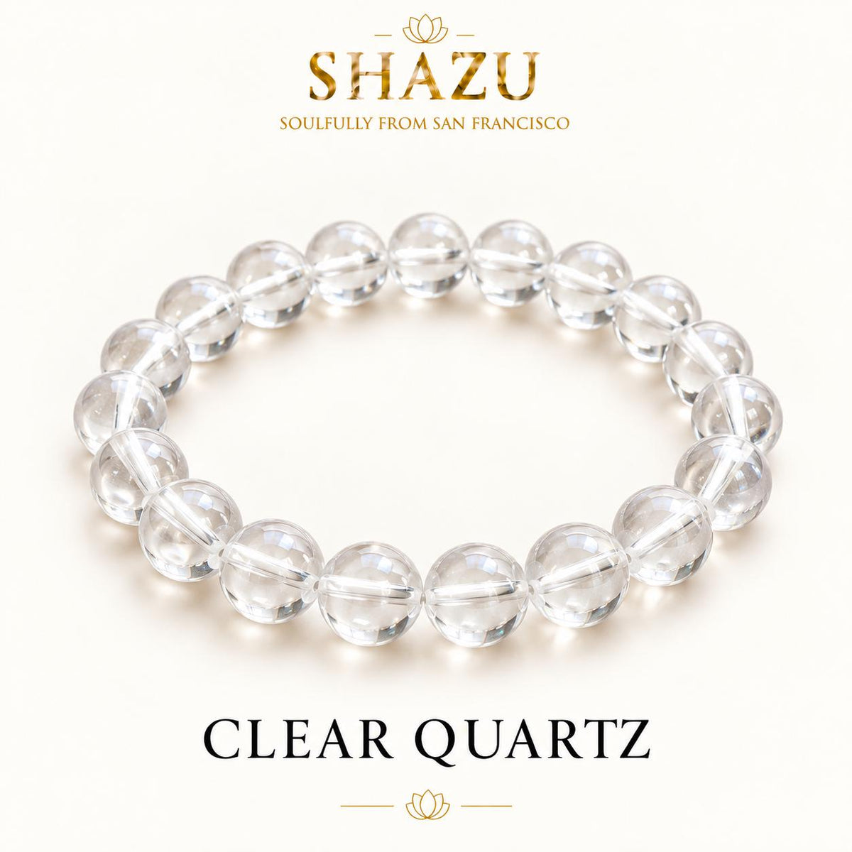 Clear Quartz Bracelet — Clarity & Light