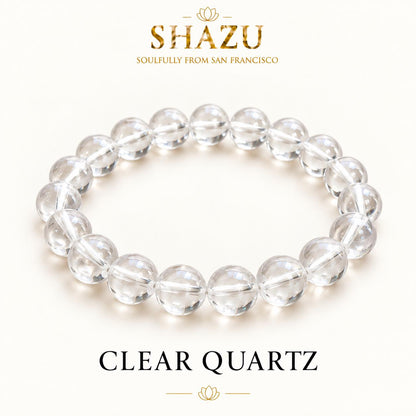 Clear Quartz Bracelet — Clarity & Light