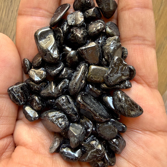 Black Tourmaline Chips – Chipped Black Tourmaline | Black Tourmaline Crystal Chips | Rough Black Tourmaline Chips | Raw Tourmaline Chips