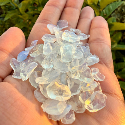 Opalite Chips – Chipped Opalite | Iridescent Opalite Glass Chips | Loose Opalite Chips | Rough Opalite Chips | Opalescent Glass Chips