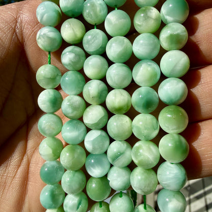 Green Moonstone Bracelet — Quiet Intuition