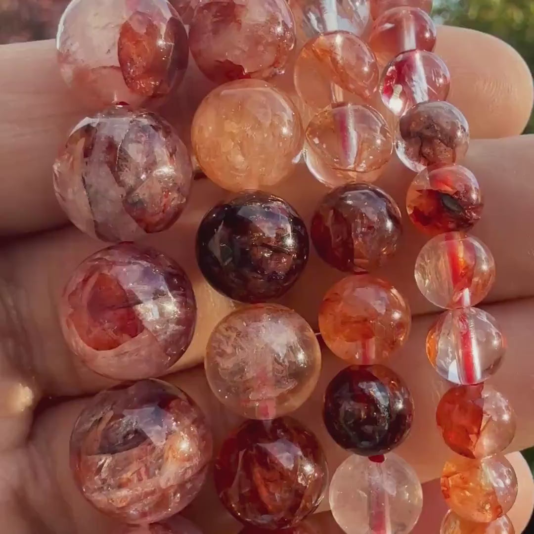 Fire Quartz Bracelet — Grounding & Confidence