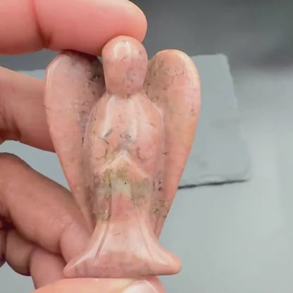 Rhodonite Angel — Love & Compassion