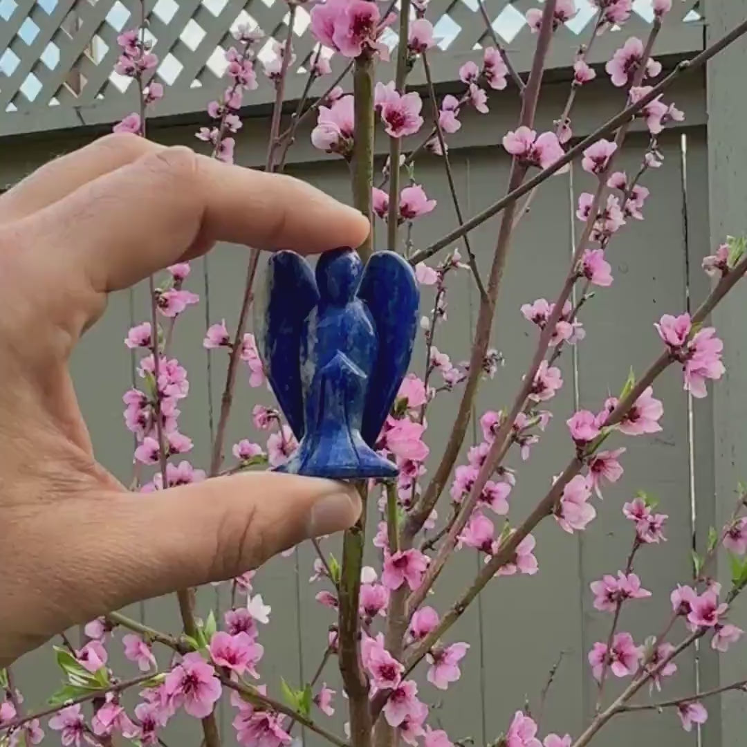 Lapis Lazuli Angel — Wisdom & Intuition