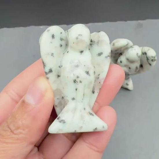Kiwi Jasper Angel — Grounding & Balance