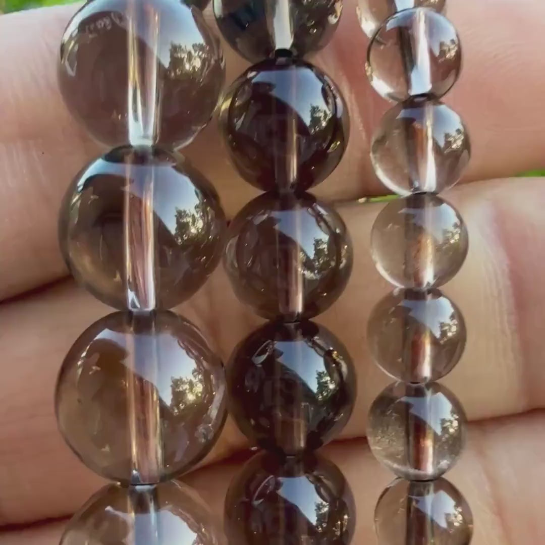 Smoky Quartz Bracelet — Grounding & Calm