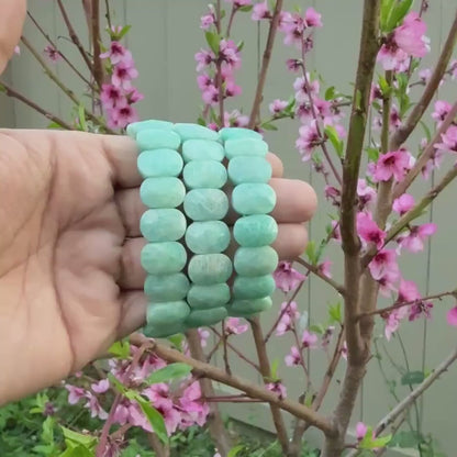 Amazonite Bracelet — Calm & Clear Voice