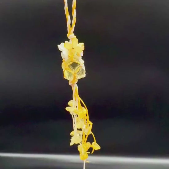 Citrine Bag Charm — Abundance & Joy