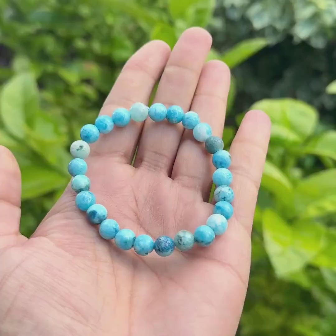 Smithsonite Bracelet — Calm & Clear Voice