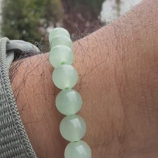 Green Aventurine Bracelet — Luck & Abundance