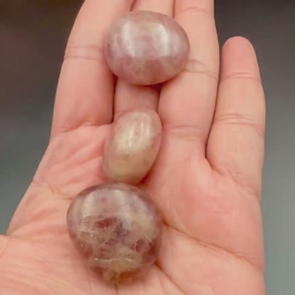 Red Strawberry Quartz Tumbled Stone — Love & Joy
