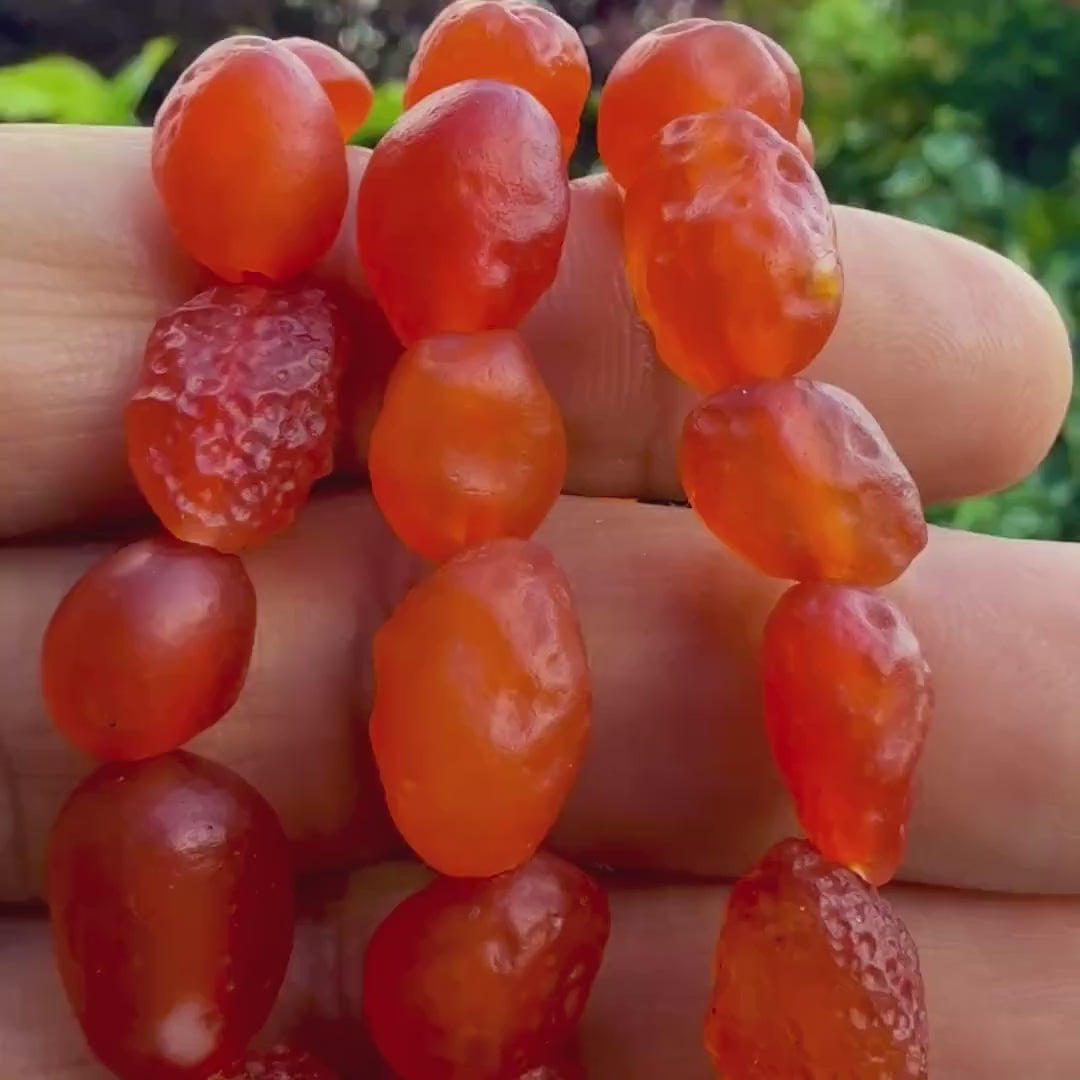 Gobi Desert Carnelian Bracelet — Grounding & Confidence