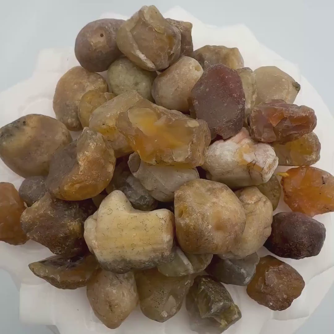 Gold Agate Nugget Beads — Raw, for Jewelry Making