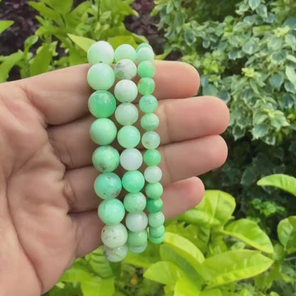 Chrysoprase Bracelet — Love & Abundance